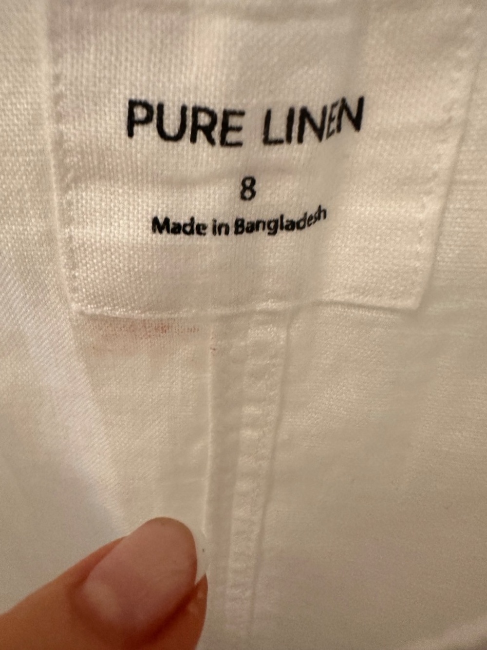 Brand New Marks & Spencer Pure Linen Tank Top Size S - Picture 3 of 10